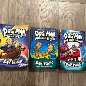 Dog Man Book Set by Dav Pilkey